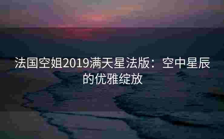 法国空姐2019满天星法版：空中星辰的优雅绽放